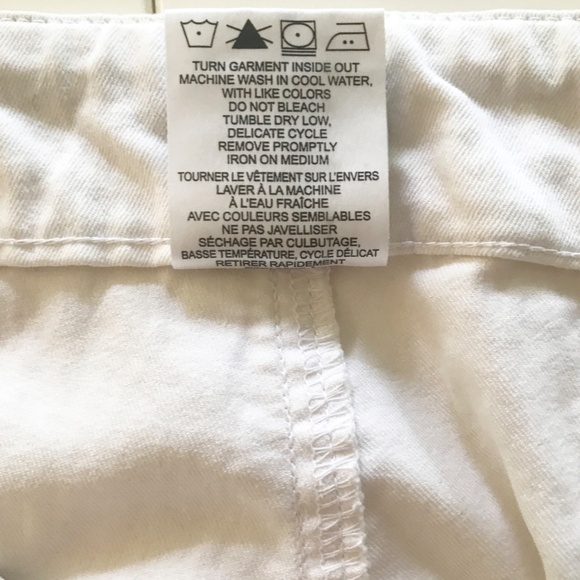 NWOT Haggar White Denim Jeans Size 12 - Picture 4 of 4